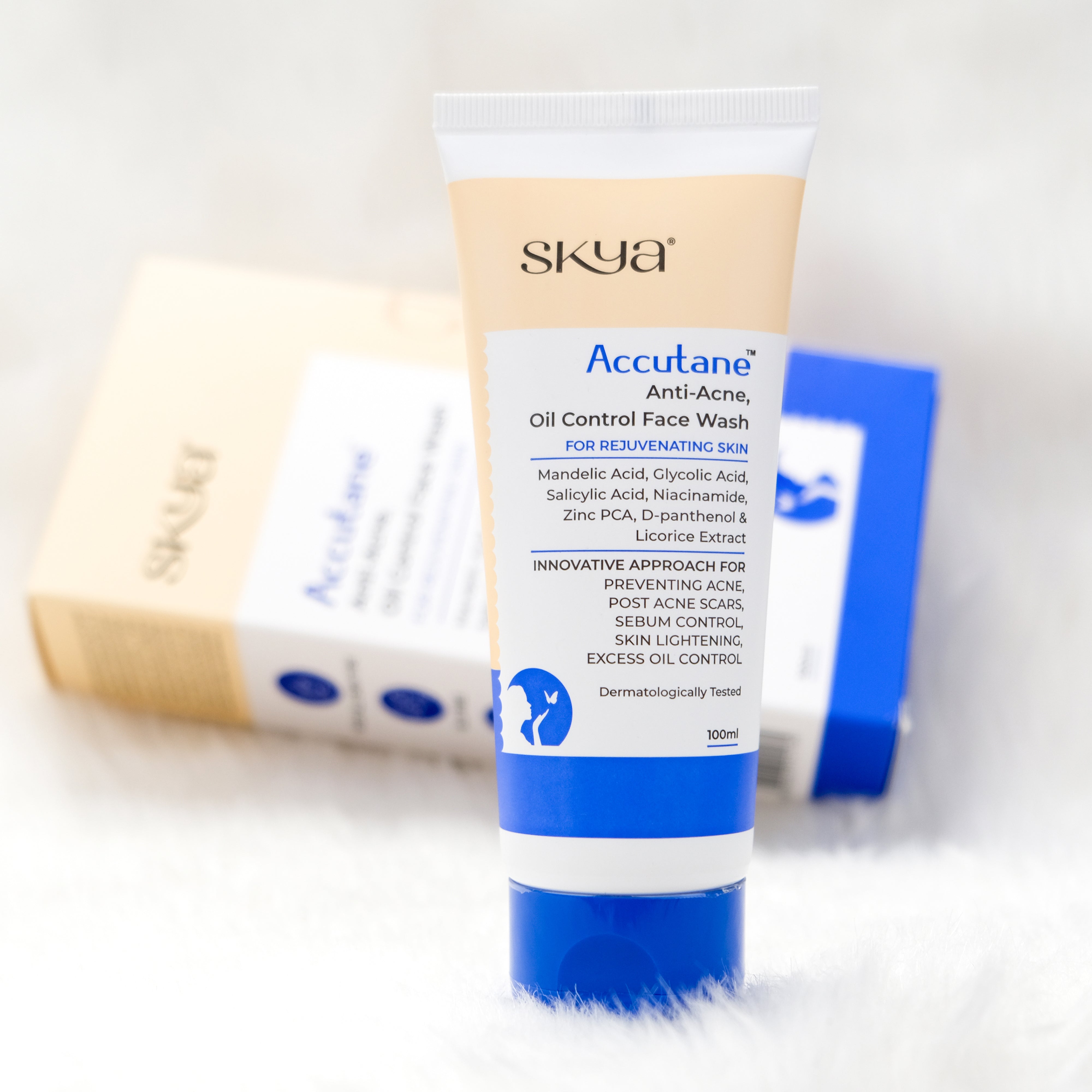 ACCUTANE Anti-Acne Oil Control Face Wash for Rejuvenating Skin
