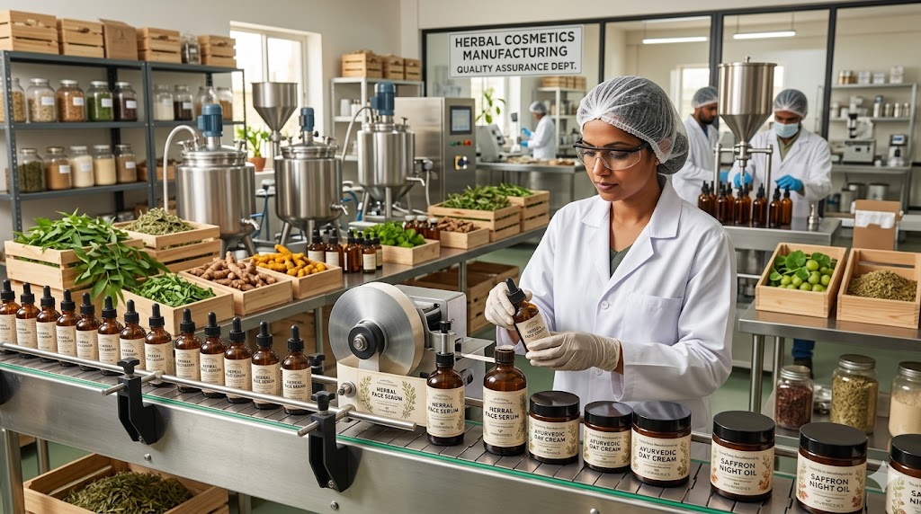 Third-Party Manufacturing for Ayurvedic Cosmetics and Herbal Skin Care