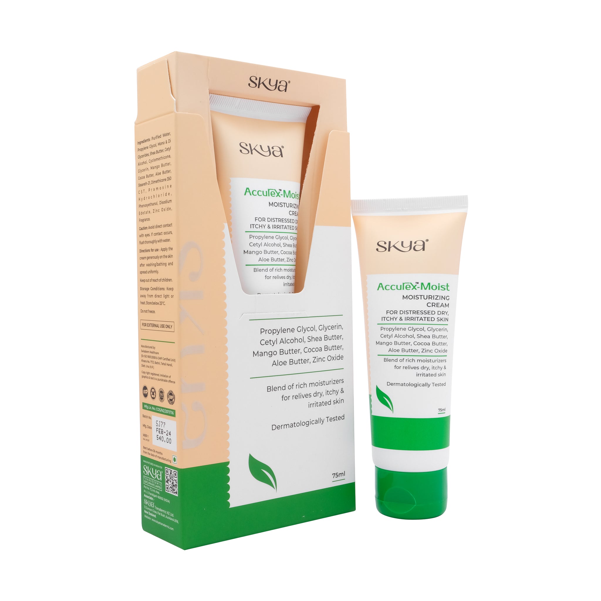 ACCUREX- MOIST For Distressed Dry, Itchy & Irritated Skin