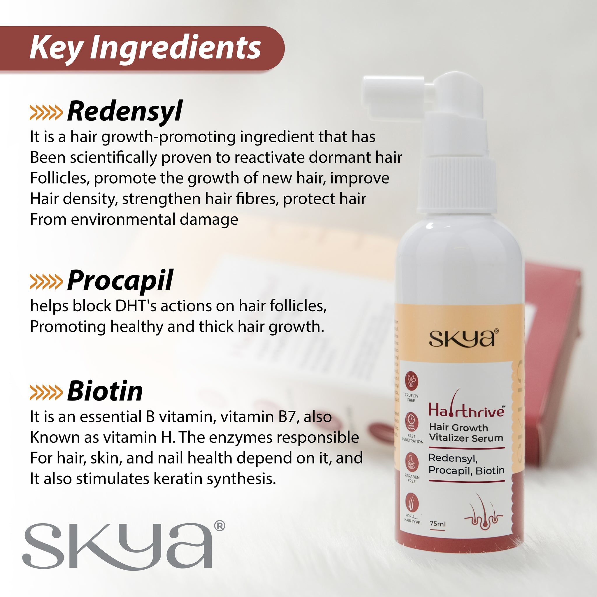 HAIRTHRIVE - Hair Growth Vitalizer Serum – SKYA