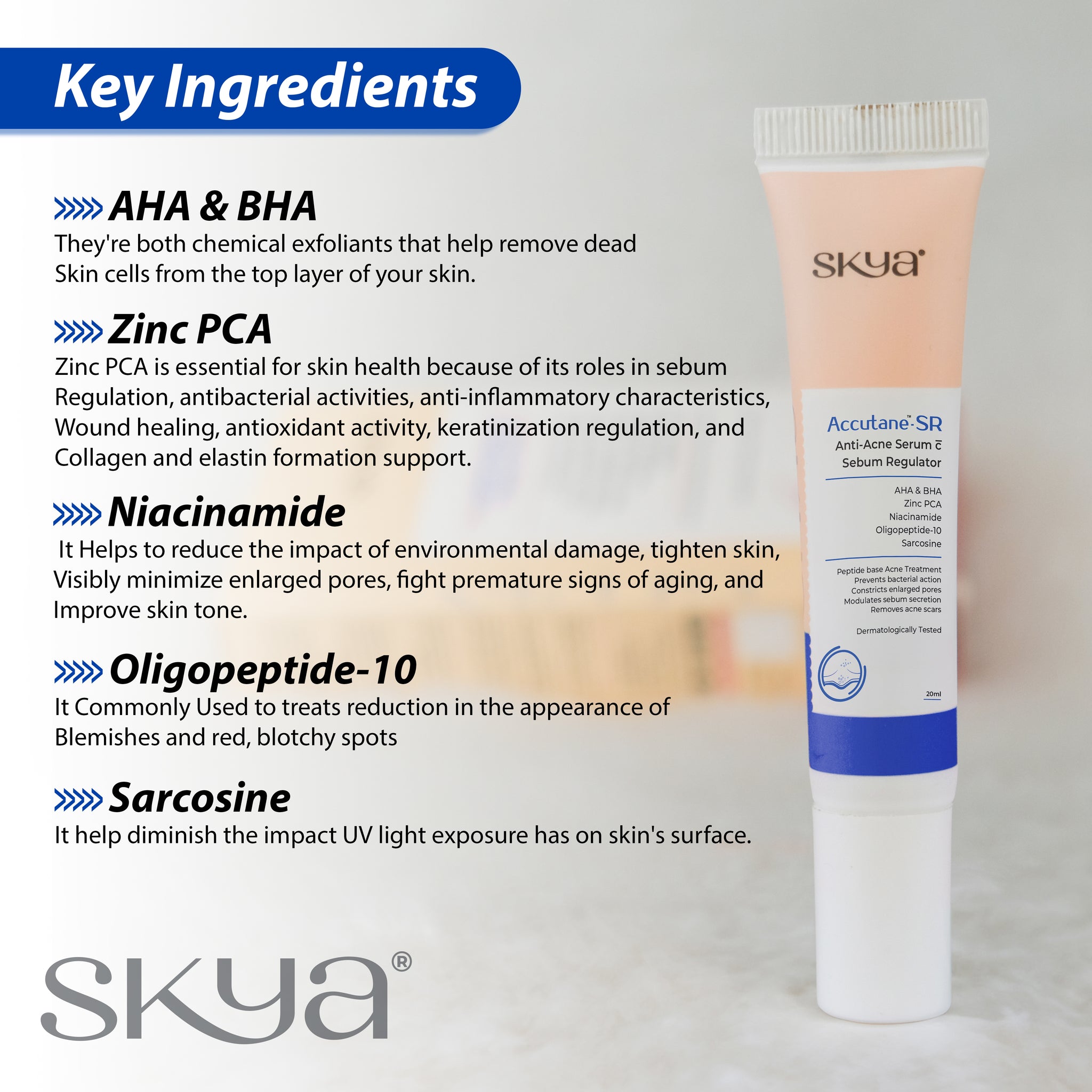 ACCUTANE-SR ANTI ACNE Serum c Sebum Regulator