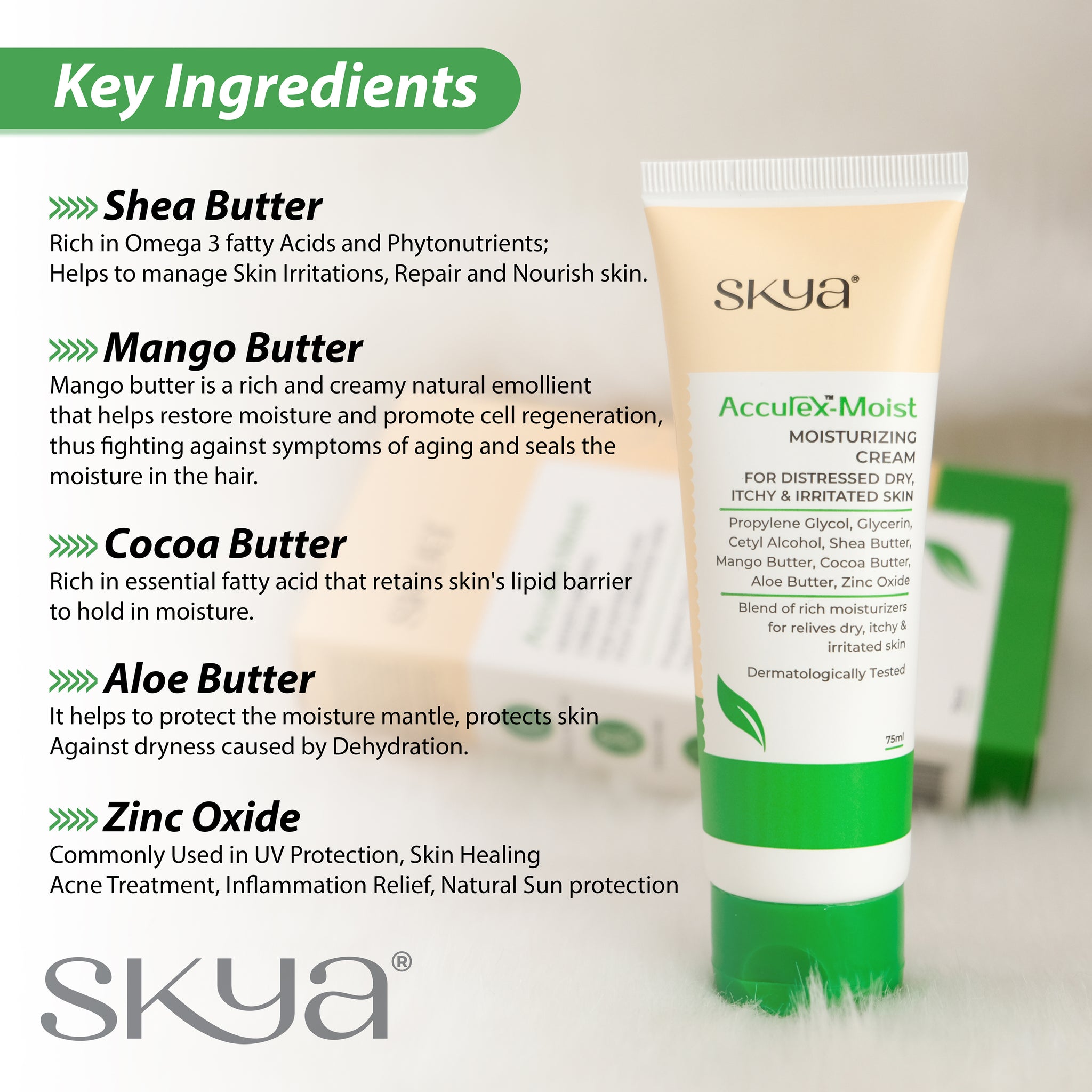 ACCUREX- MOIST For Distressed Dry, Itchy & Irritated Skin