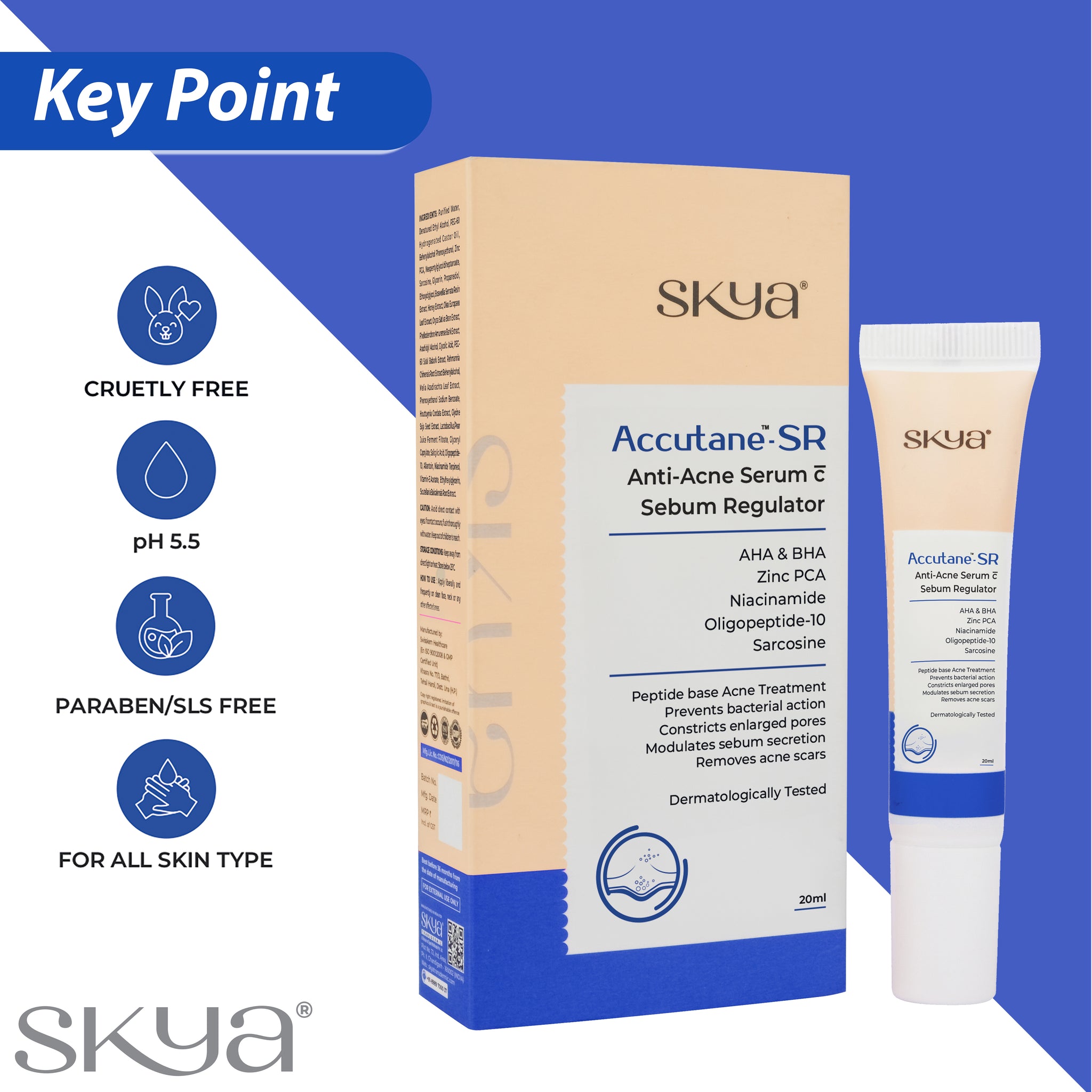 ACCUTANE-SR ANTI ACNE Serum c Sebum Regulator