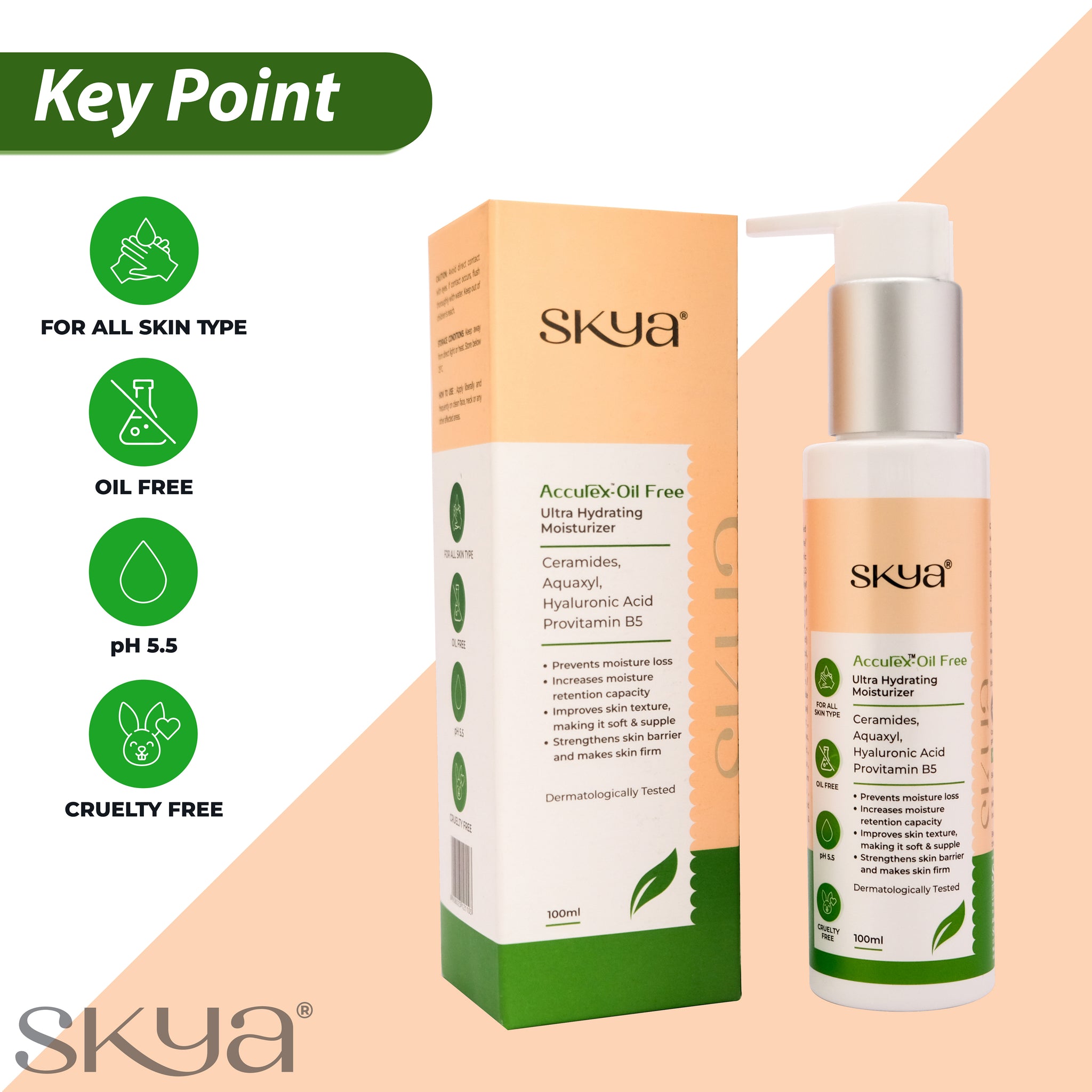 ACCUREX - OIL FREE Moisturizer 100ml