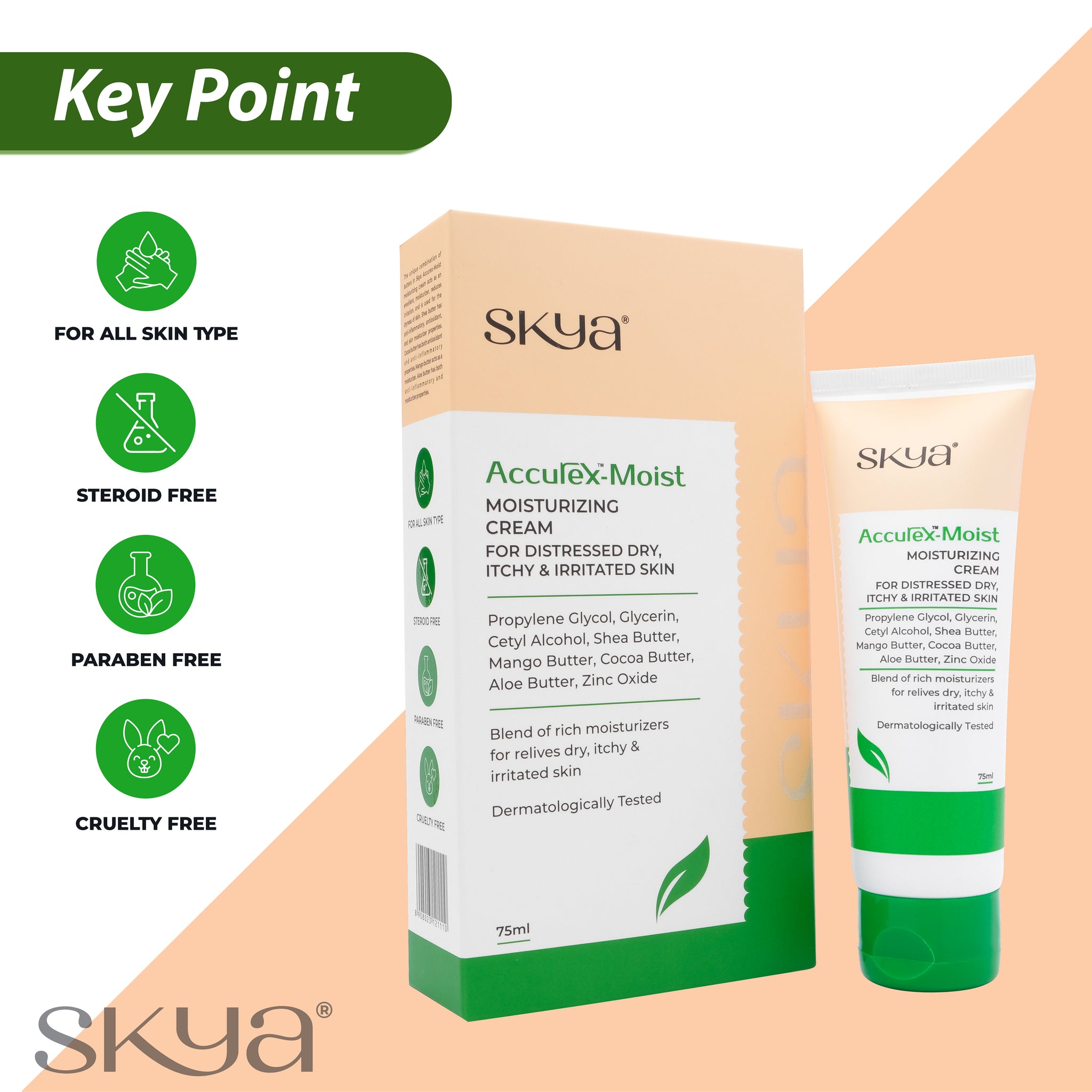 ACCUREX- MOIST For Distressed Dry, Itchy & Irritated Skin