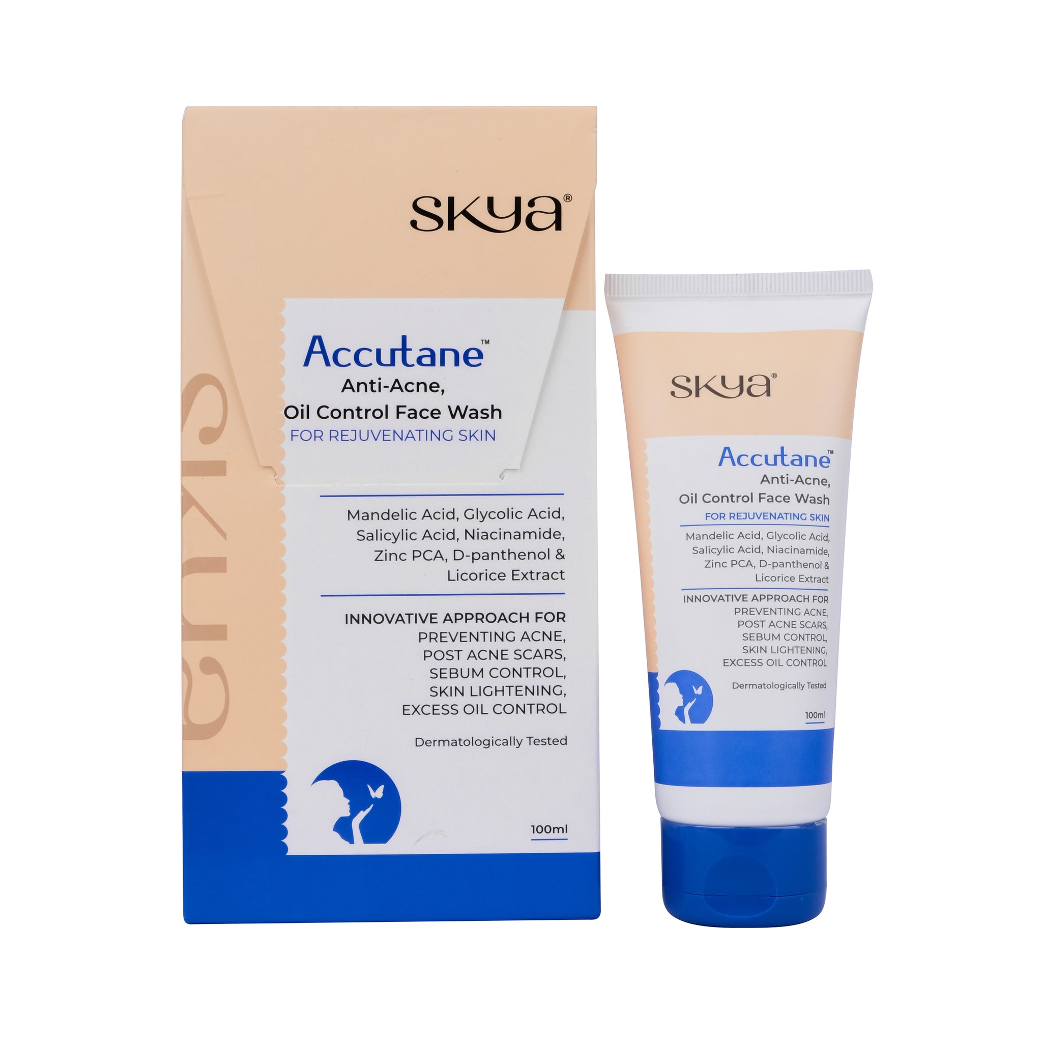 ACCUTANE Anti-Acne Oil Control Face Wash for Rejuvenating Skin