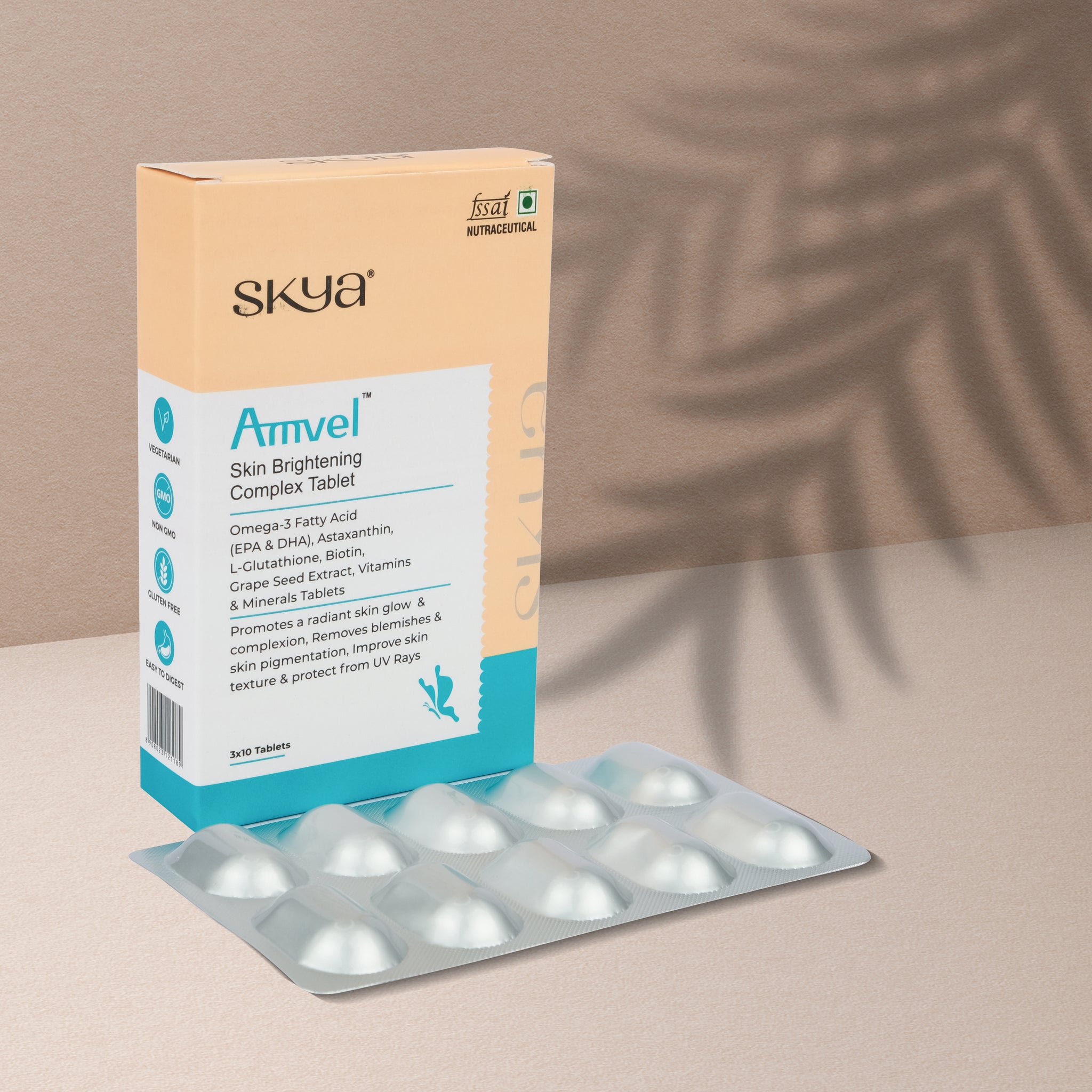 Skin Brightening Complex Tablet | Skin Brightening Medicine – SKYA