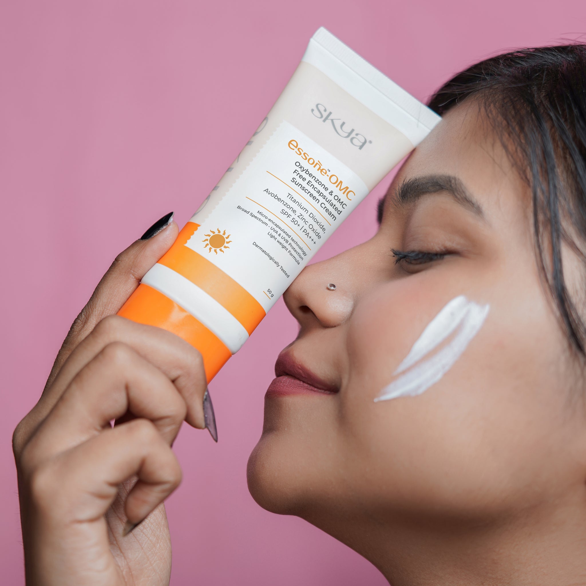 Oxybenzone OMC Free Encapsulated Sunscreen Cream ESSONE SKYA Oxybenzone OMC Free Encapsulated Sunscreen Cream ESSONE SKYA