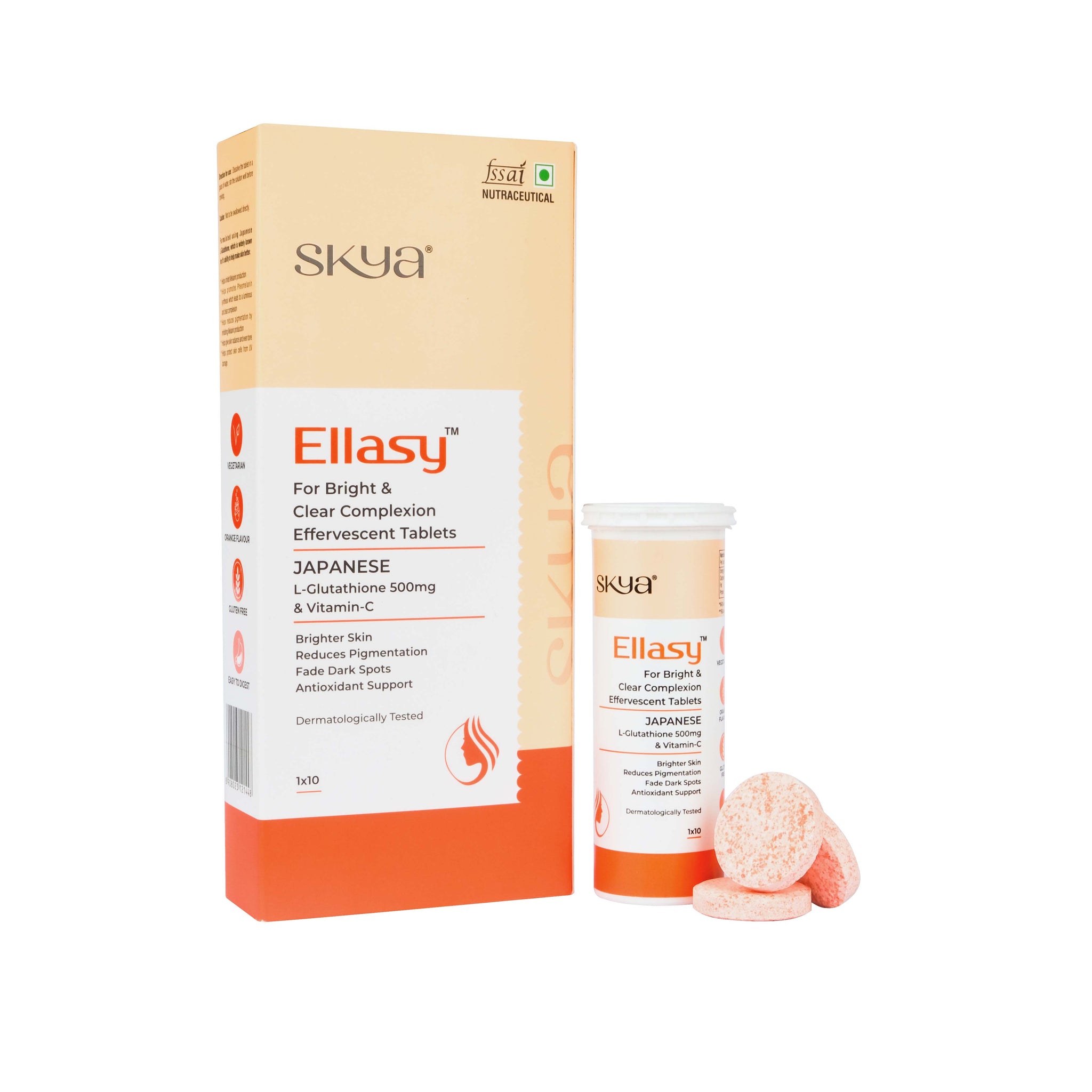 Ellasy For Bright & Clear Complexation Effervescent Tablets
