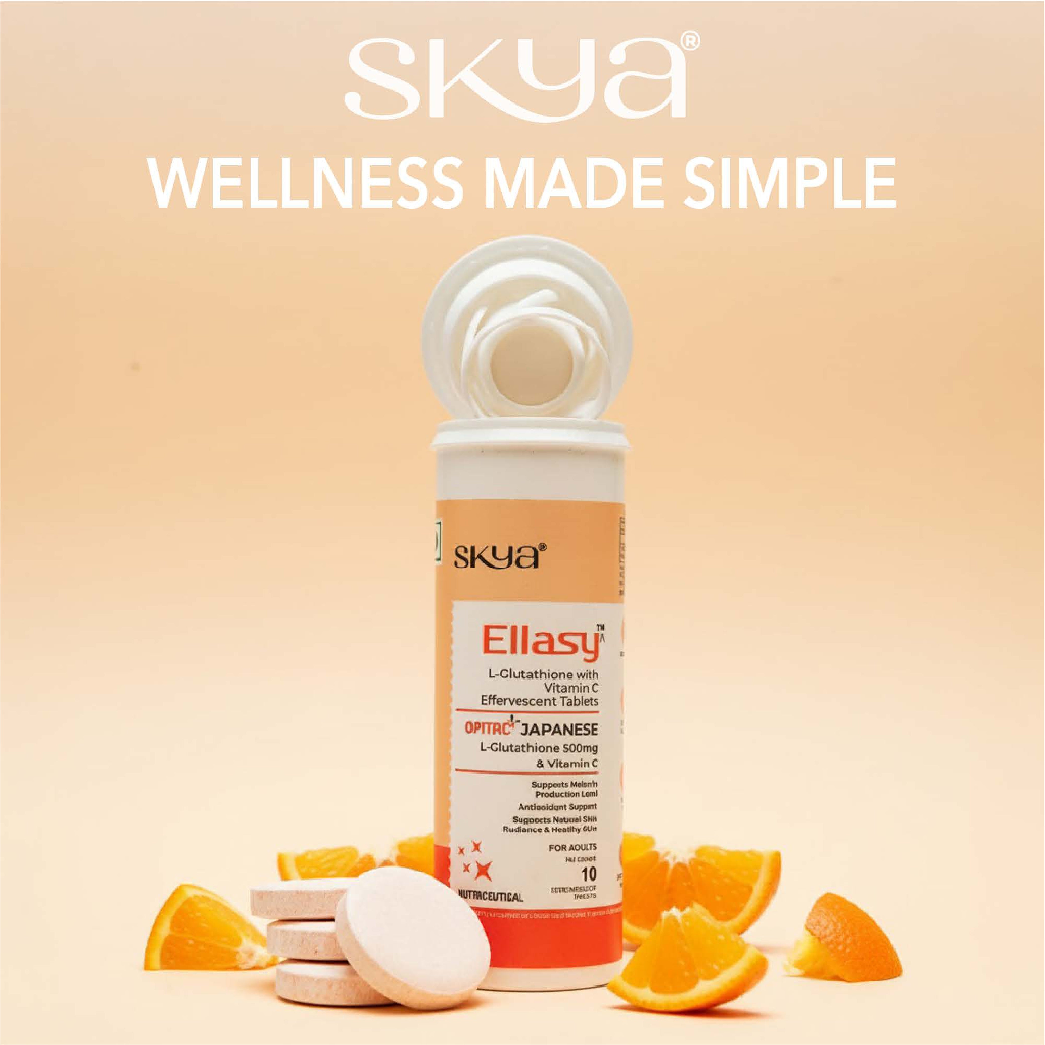 Ellasy For Bright & Clear Complexation Effervescent Tablets