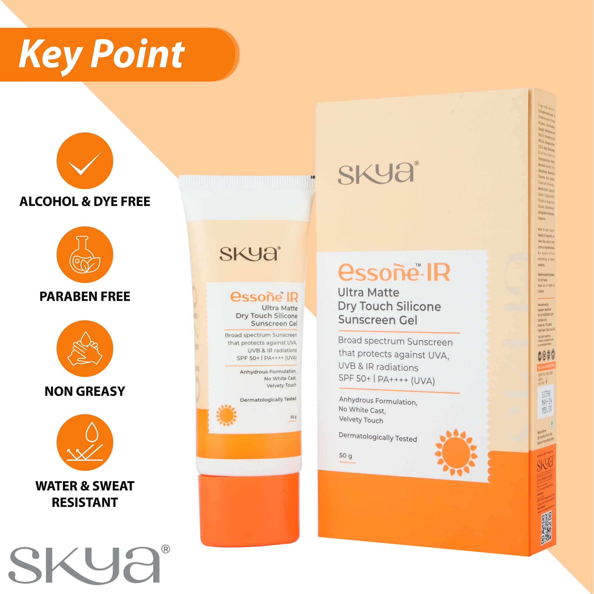 ESSONE ULTRA MATTE DRY TOUCH SILICONE SUNSCREEN GEL