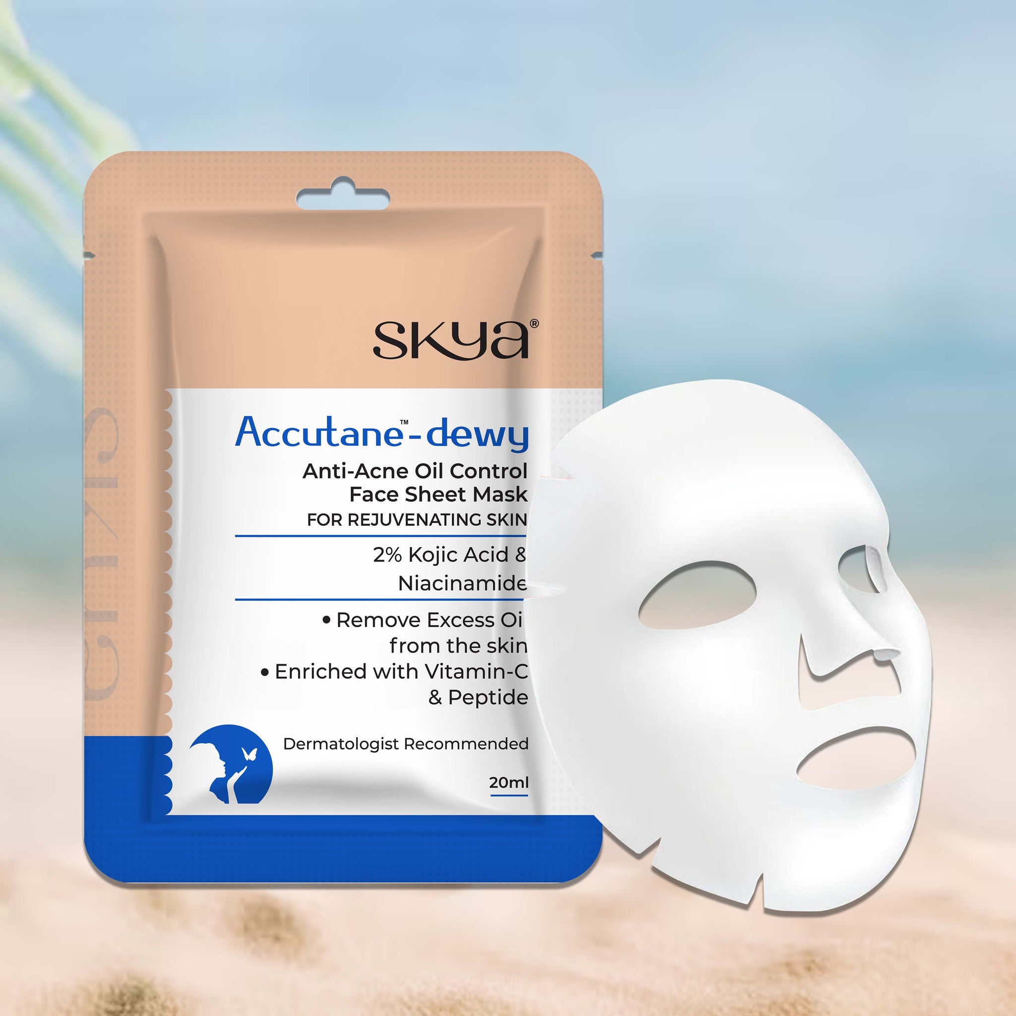 Accutane - Dewy Anti Acne oil Control Face Sheet Mask