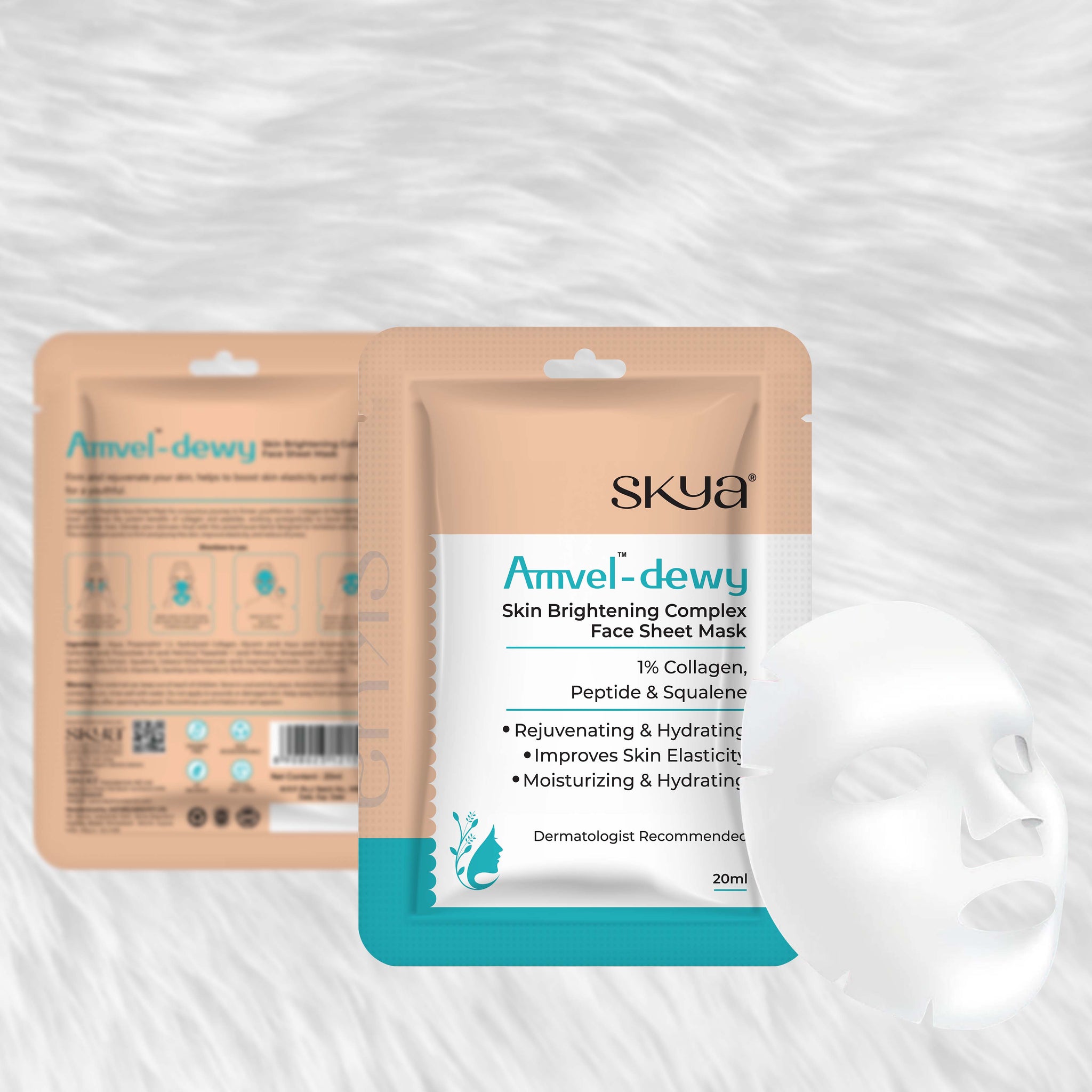 Amvel- Dewy Skin Brightening Complex Face Sheet