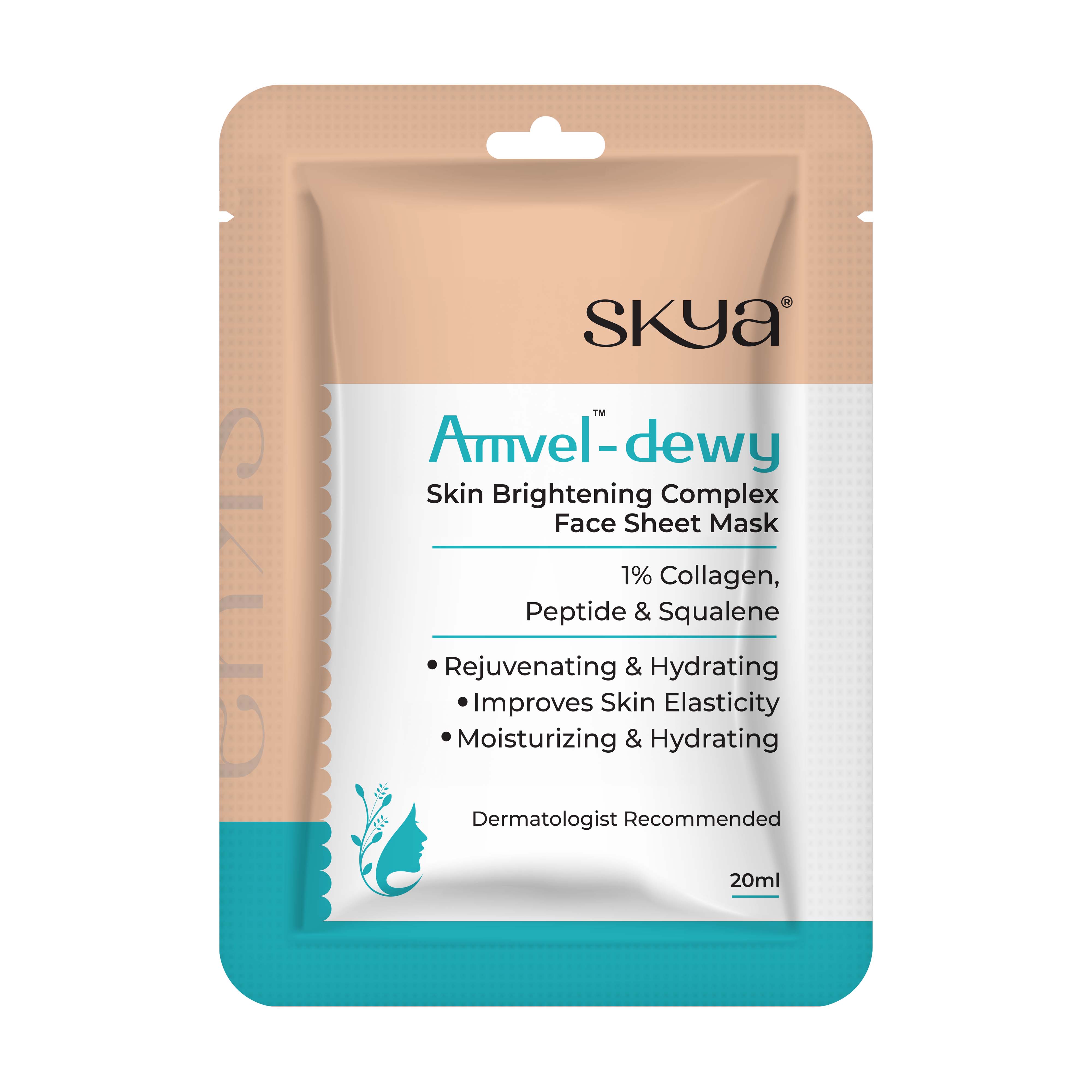 Amvel- Dewy Skin Brightening Complex Face Sheet