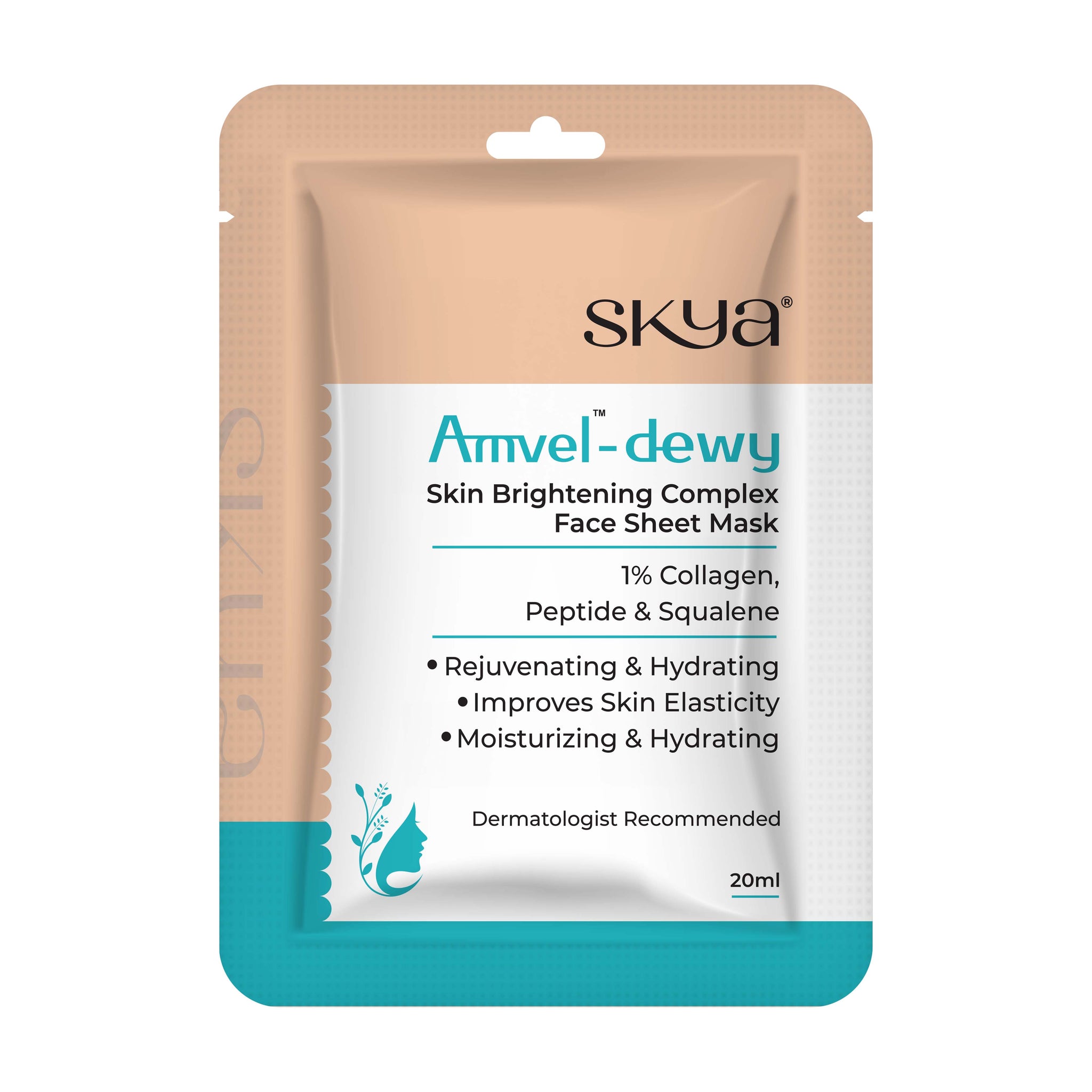 Amvel- Dewy Skin Brightening Complex Face Sheet